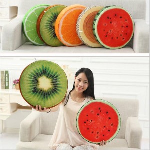 Nueva creativa 3D fruta de verano PP algodón Oficina silla cojín del sofá almohada nuevo ali-44954906